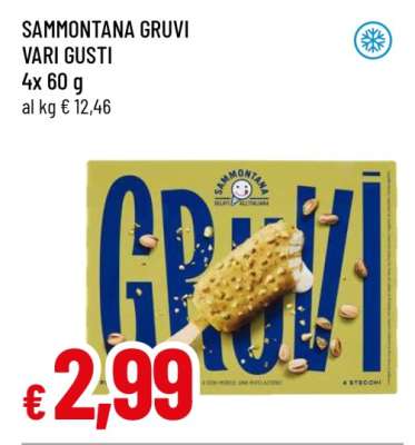 SAMMONTANA GRUVI VARI GUSTI