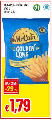 MCCAIN Golden Long