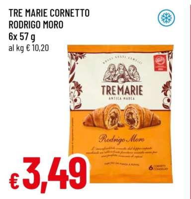 TRE MARIE CORNETTO RODRIGO MORO