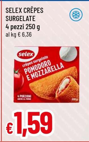 SELEX CRÊPES SURGELATE