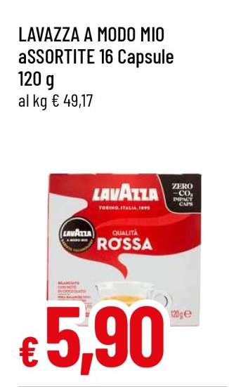 LAVAZZA A MODO MIO aSSORTITE 16 Capsule
