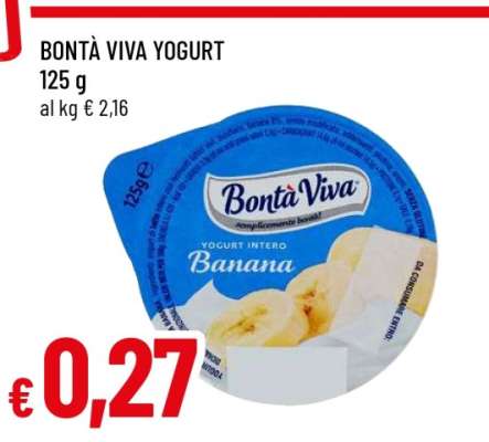 BONTÀ VIVA YOGURT