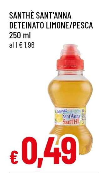 SANTHÈ SANT'ANNA DETEINATO LIMONE/PESCA