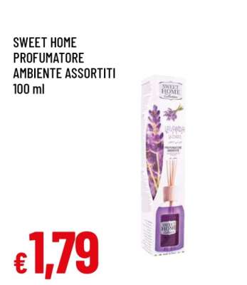 SWEET HOME PROFUMATORE AMBIENTE ASSORTITI