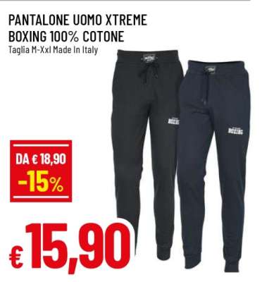 PANTALONE UOMO XTREME BOXING