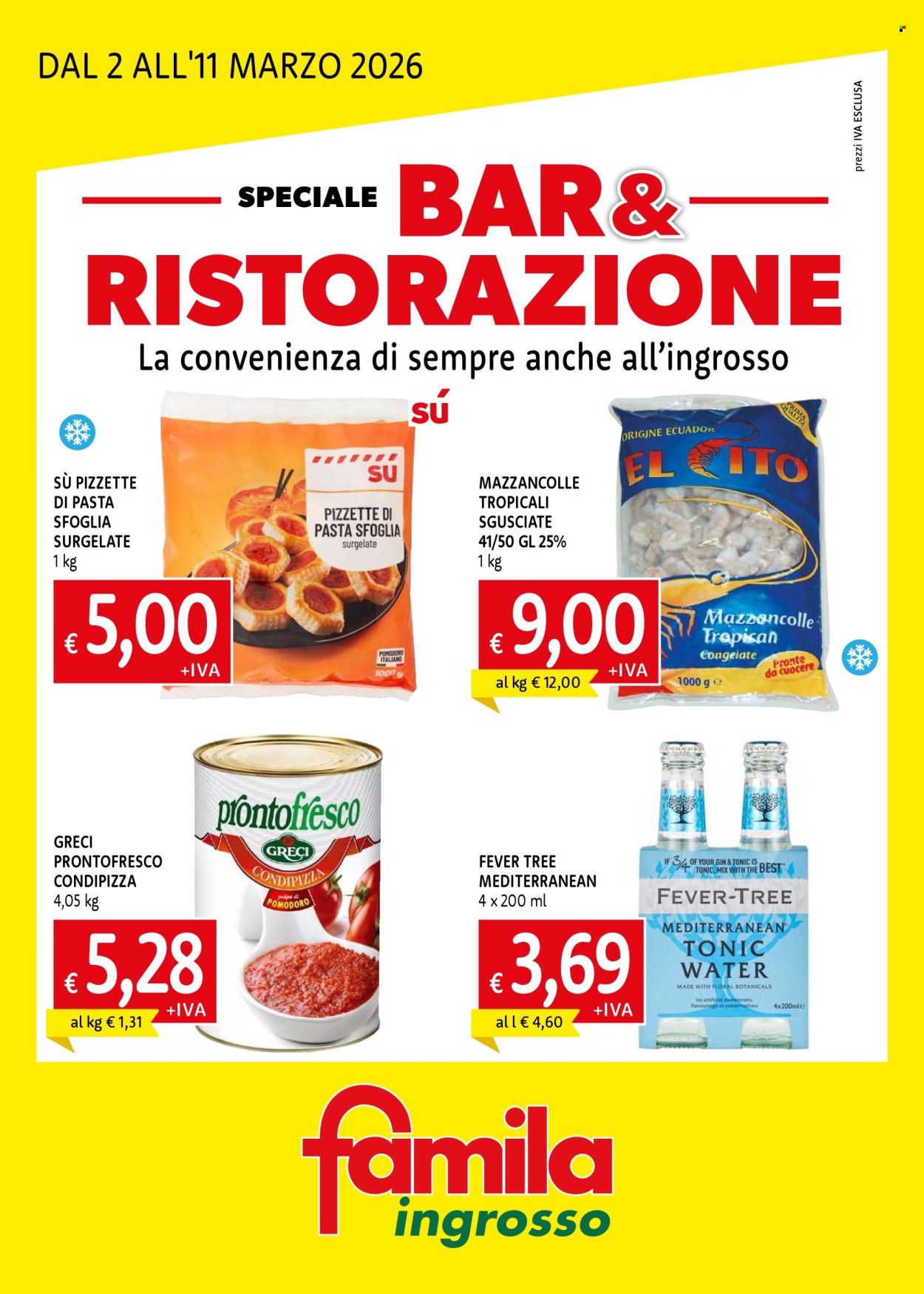 Volantino Famila - 2/3/2026 - 11/3/2026. Pagina 1