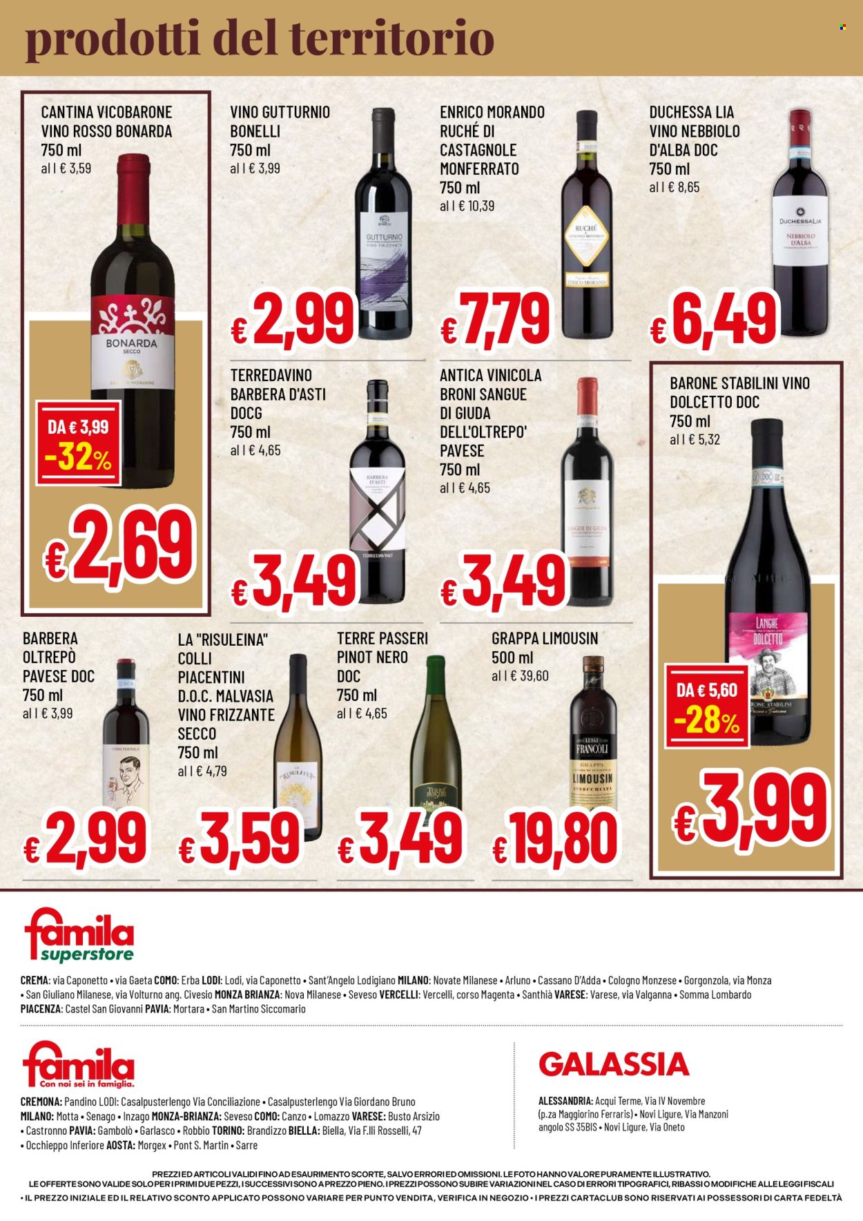 Volantino Famila - 2/3/2026 - 11/3/2026. Pagina 4