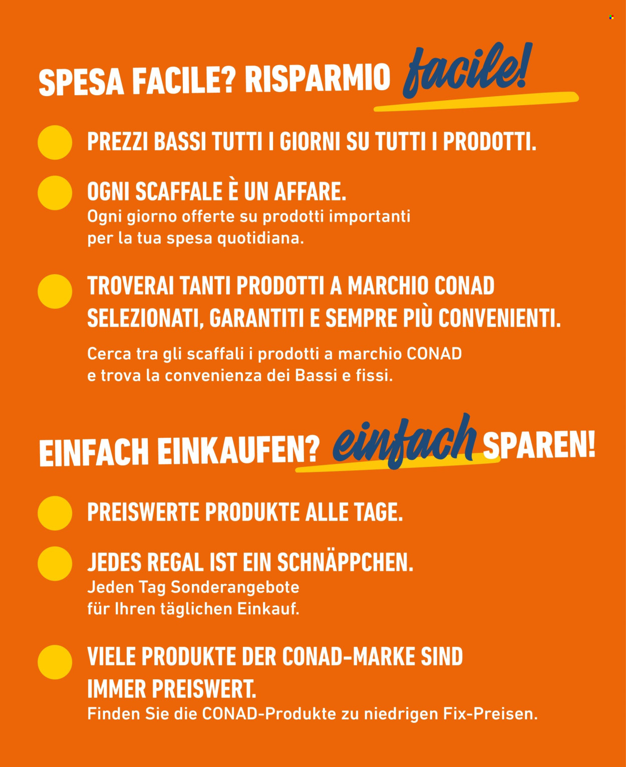 Volantino Spesa Facile Conad - 1/3/2026 - 31/3/2026. Pagina 2