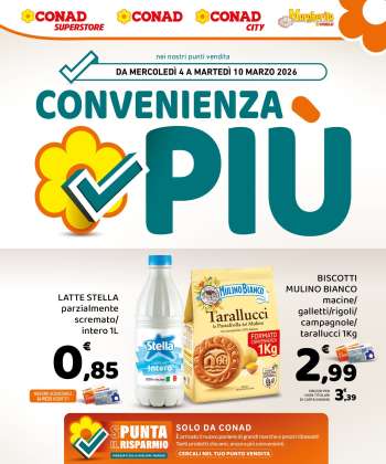 Volantino Conad - 4/3/2026 - 10/3/2026.