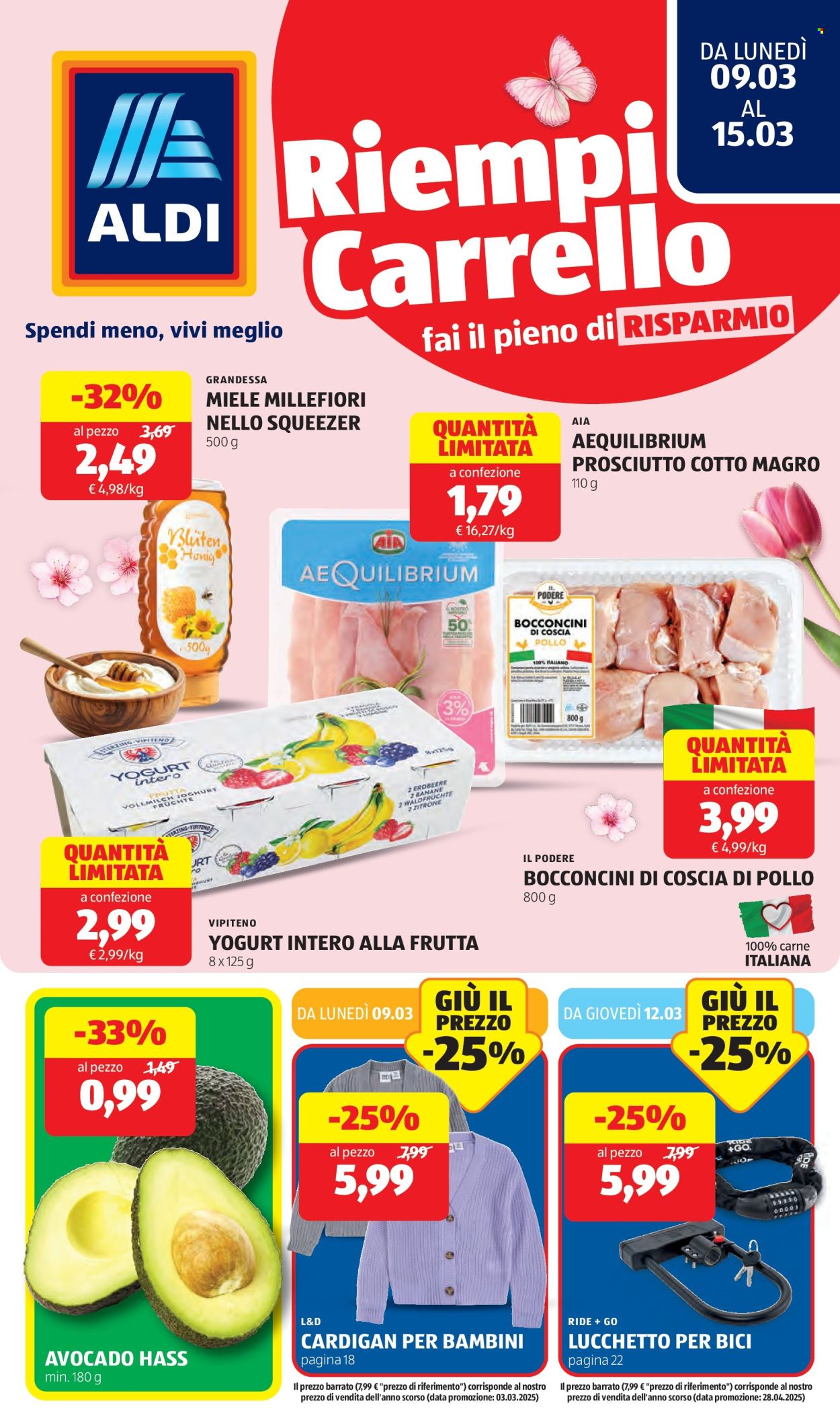 Volantino Aldi - 9/3/2026 - 15/3/2026. Pagina 1