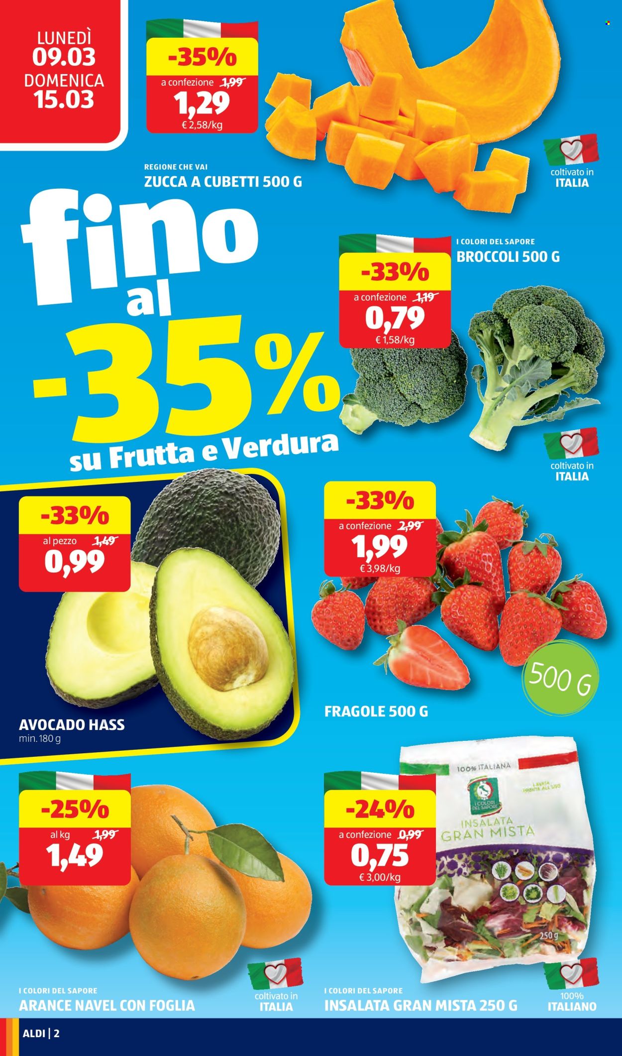 Volantino Aldi - 9/3/2026 - 15/3/2026. Pagina 2