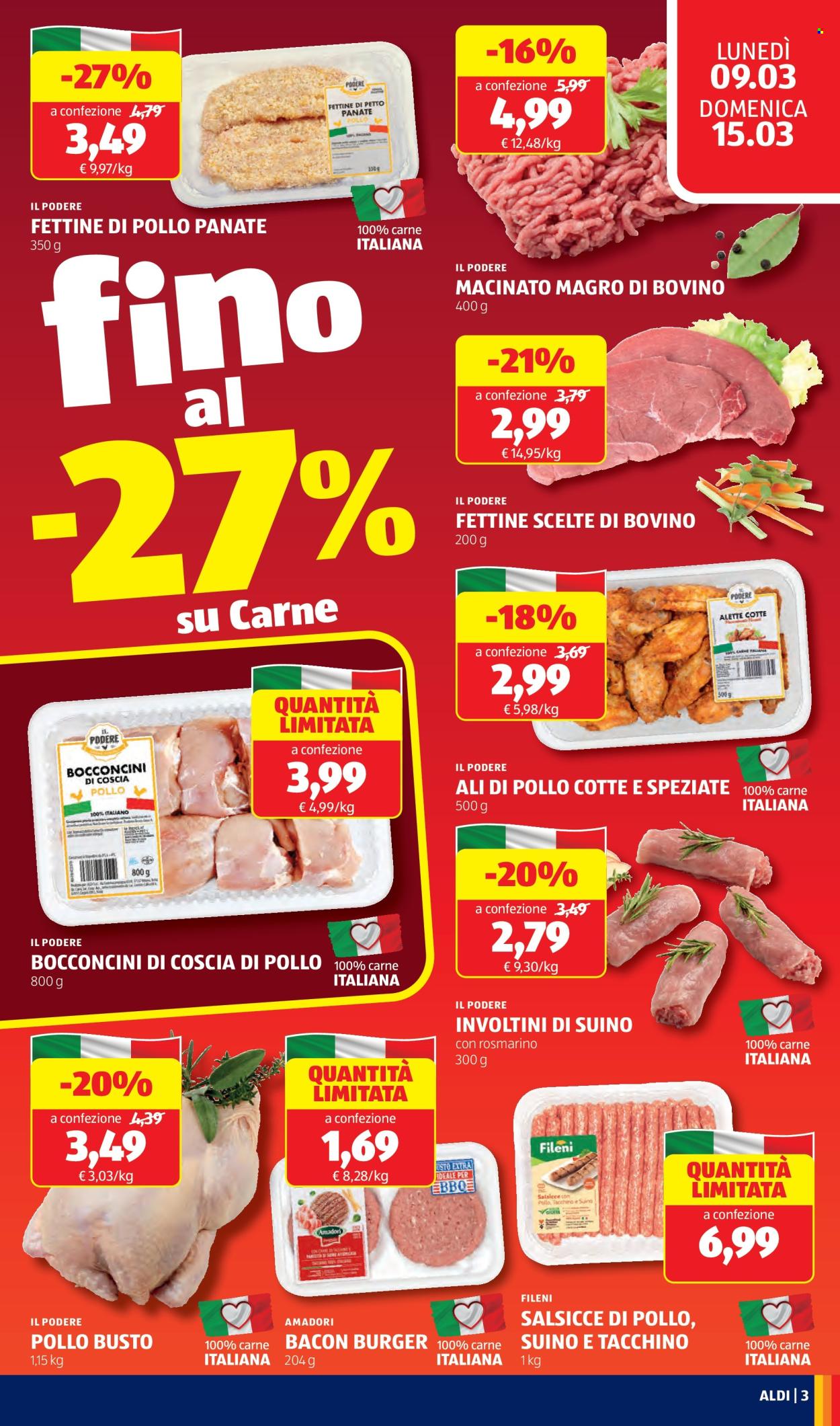 Volantino Aldi - 9/3/2026 - 15/3/2026. Pagina 3