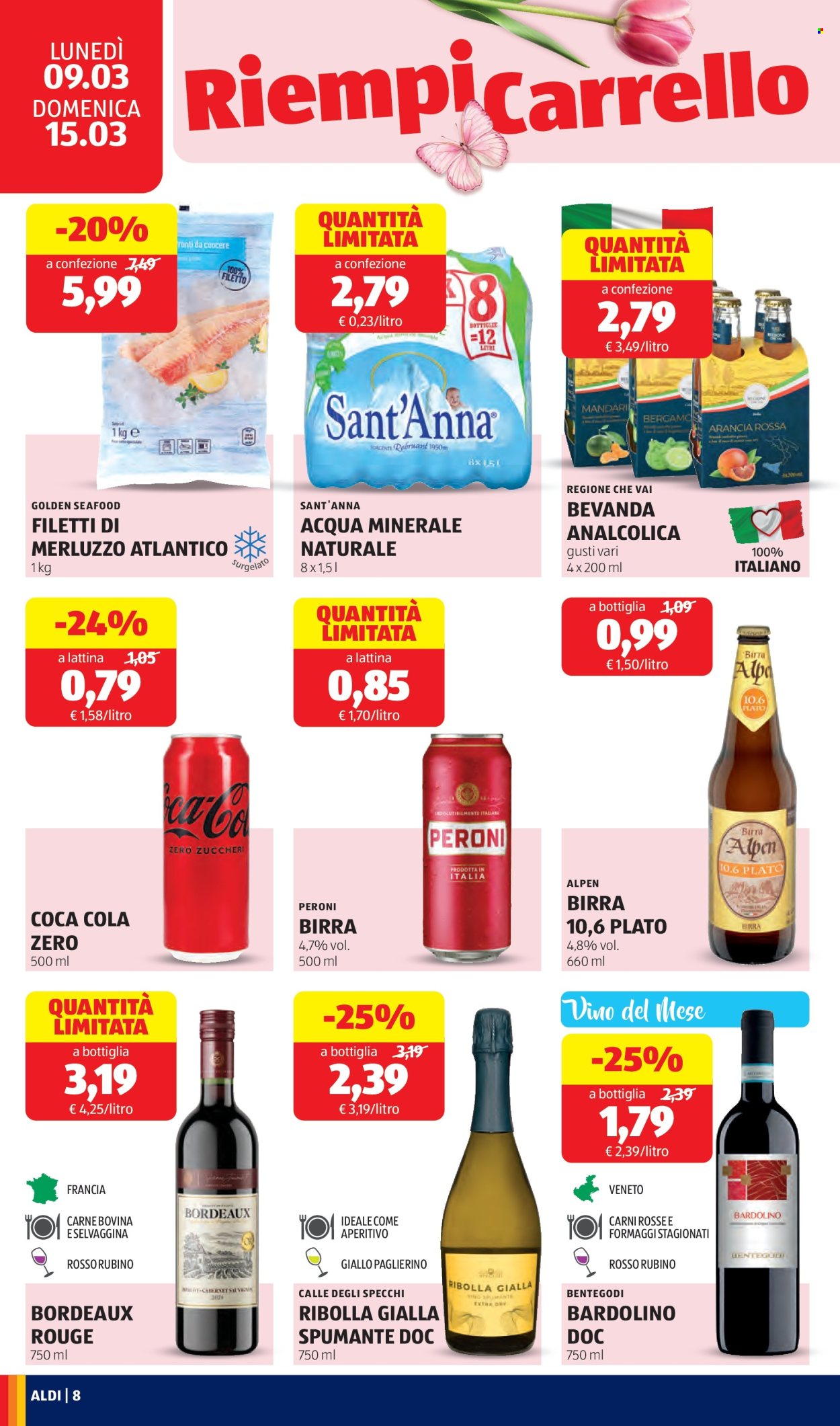Volantino Aldi - 9/3/2026 - 15/3/2026. Pagina 8