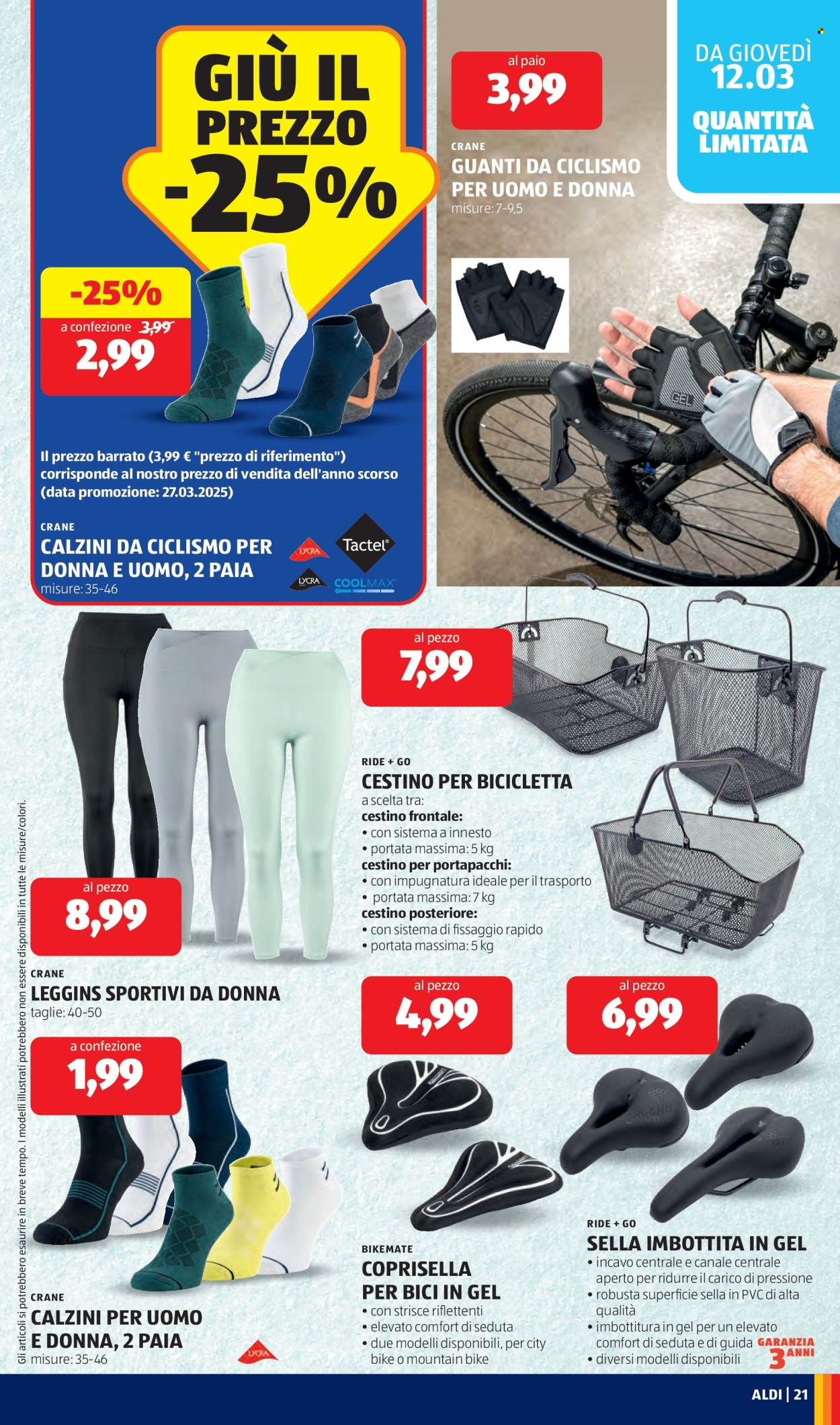 Volantino Aldi - 9/3/2026 - 15/3/2026. Pagina 21