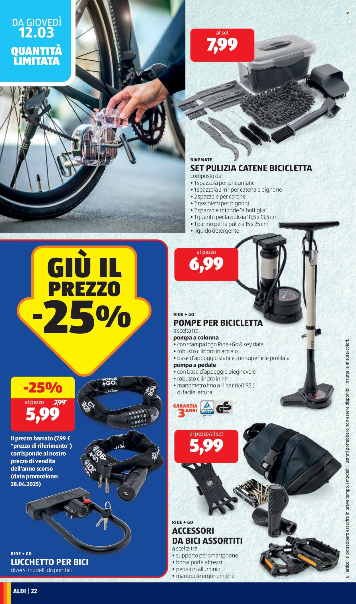 Volantino Aldi - 9/3/2026 - 15/3/2026. Pagina 22