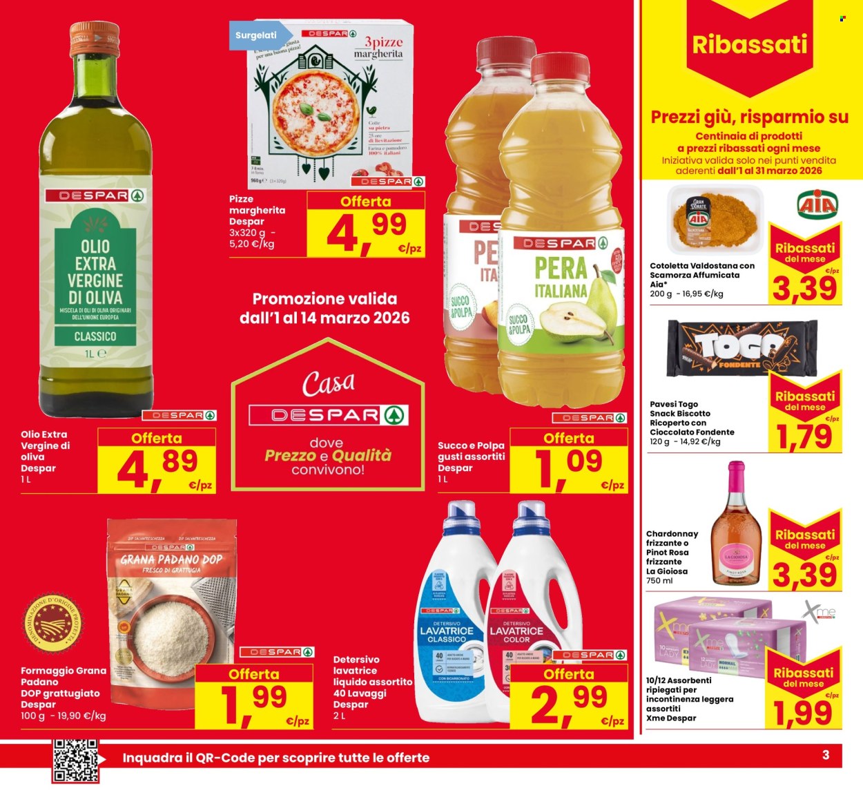 Volantino Eurospar - 5/3/2026 - 15/3/2026. Pagina 3