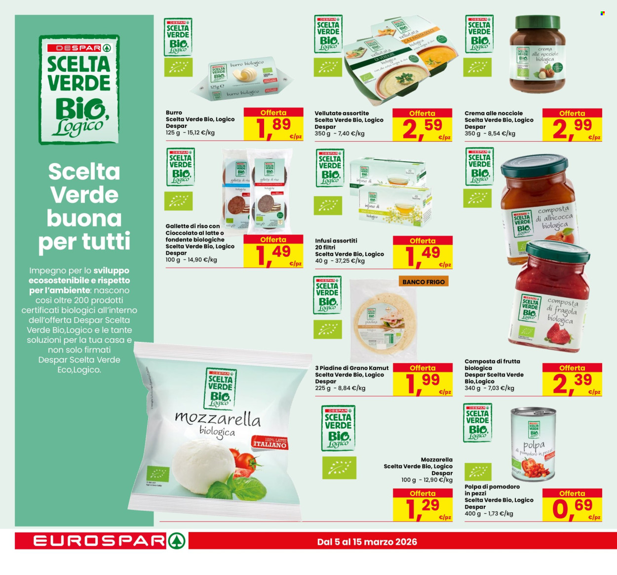 Volantino Eurospar - 5/3/2026 - 15/3/2026. Pagina 10