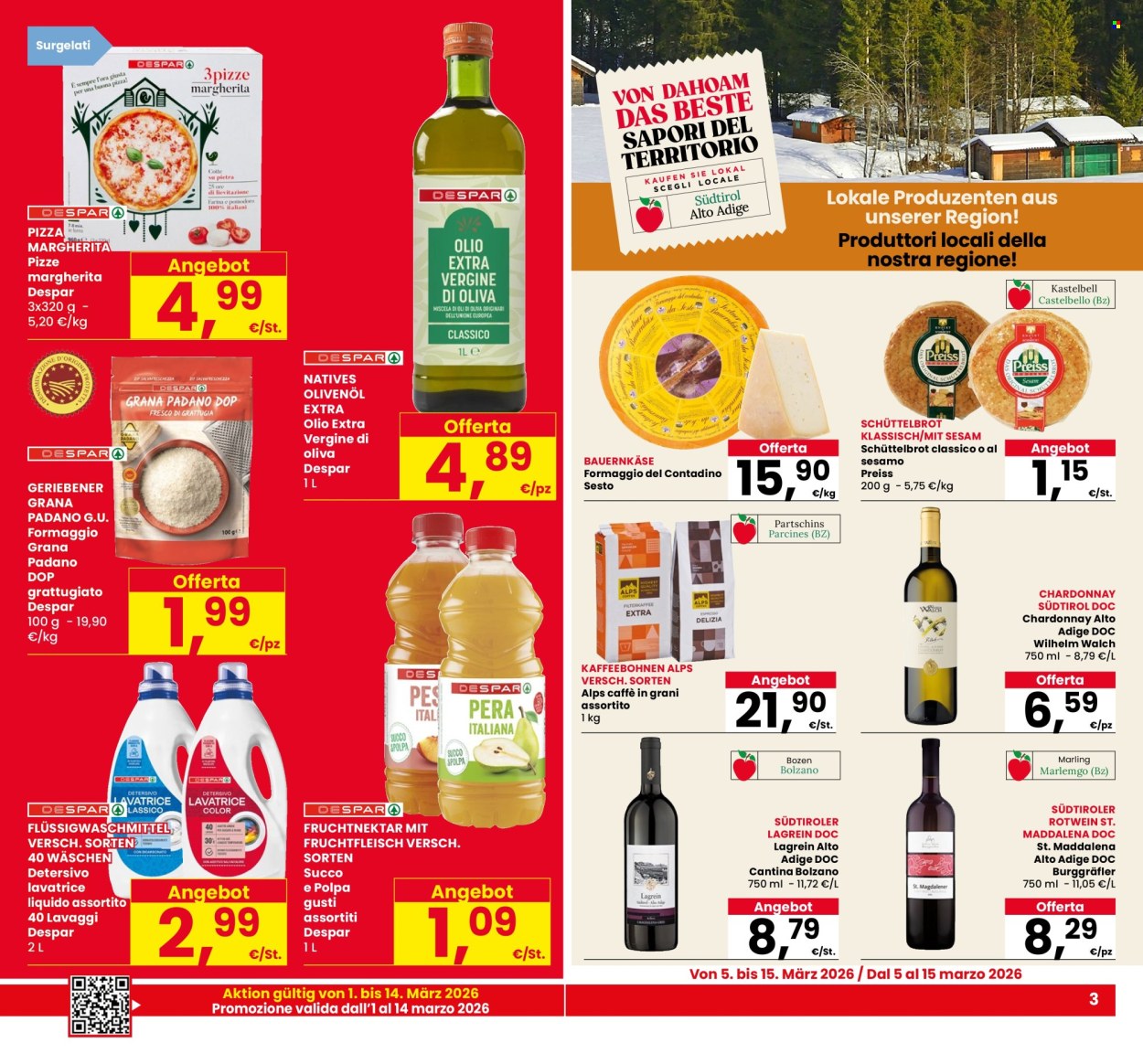 Volantino Eurospar - 5/3/2026 - 15/3/2026. Pagina 3