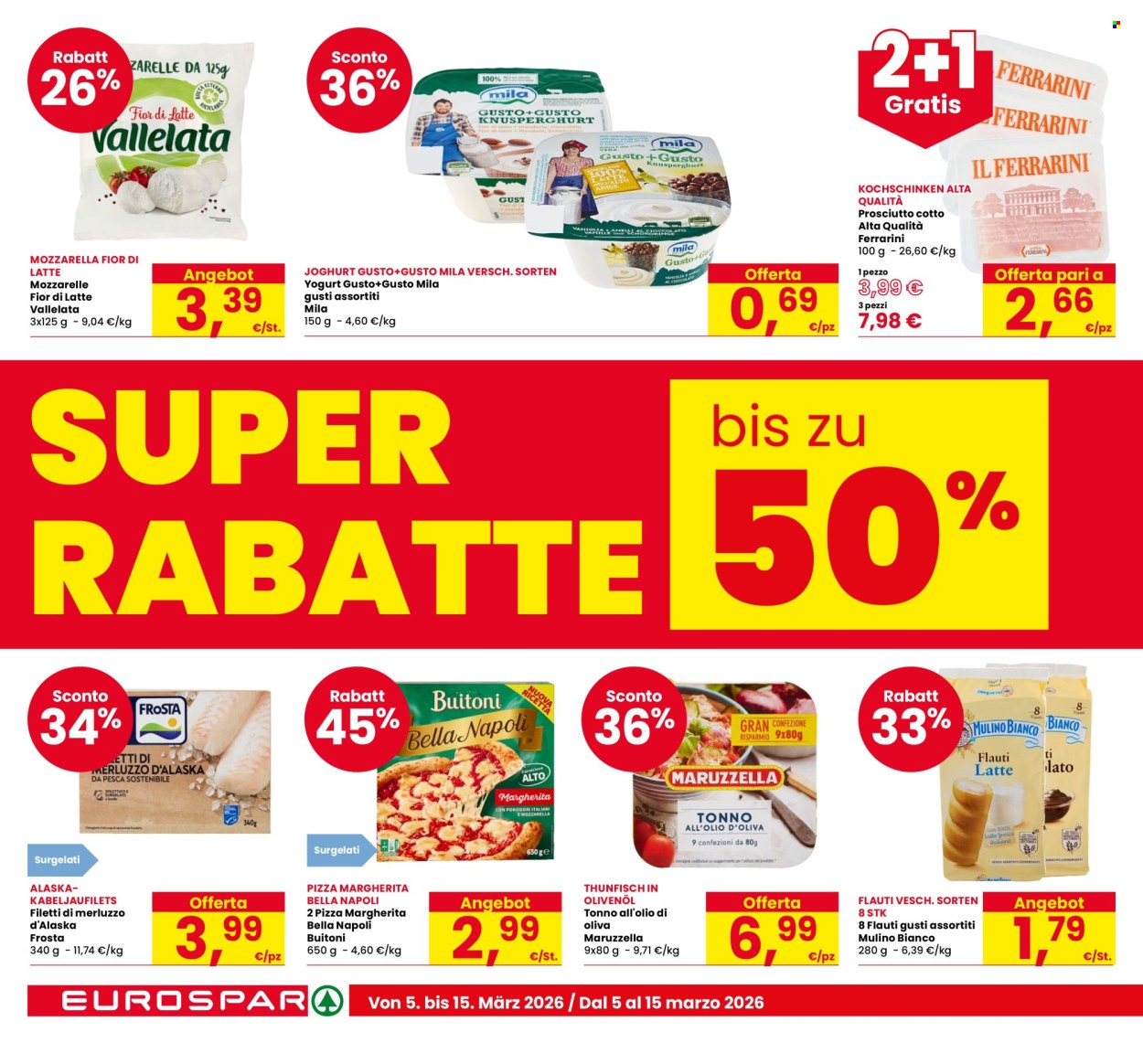 Volantino Eurospar - 5/3/2026 - 15/3/2026. Pagina 4
