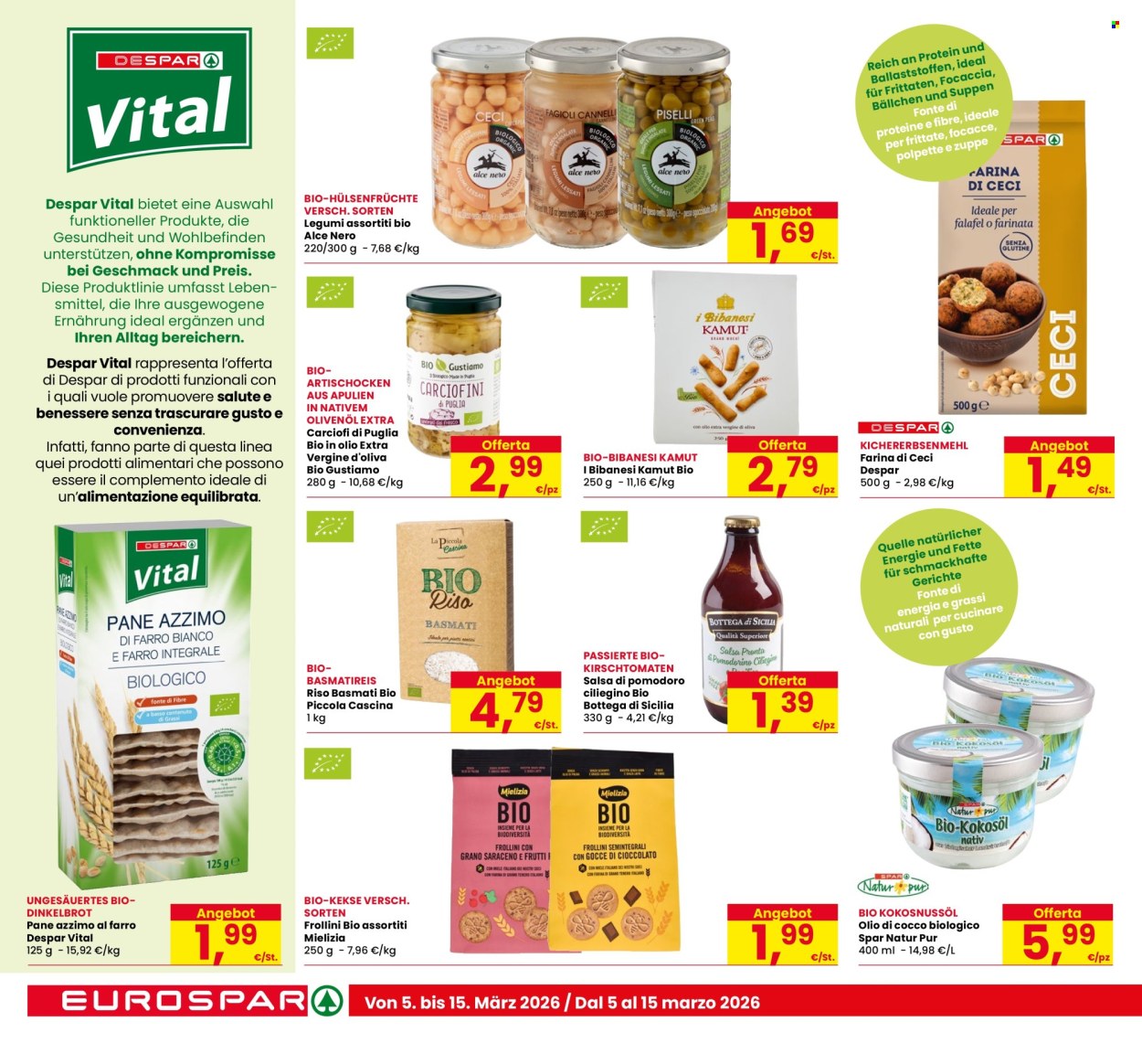 Volantino Eurospar - 5/3/2026 - 15/3/2026. Pagina 12