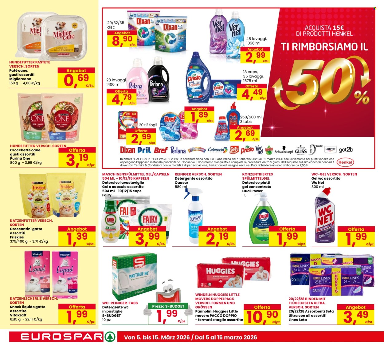 Volantino Eurospar - 5/3/2026 - 15/3/2026. Pagina 18