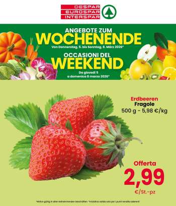 Volantino Interspar - 5/3/2026 - 8/3/2026.