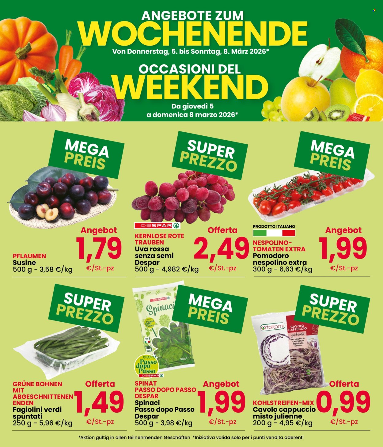 Volantino Interspar - 5/3/2026 - 8/3/2026. Pagina 2