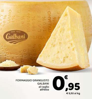 FORMAGGIO GRANGUSTO GALBANI