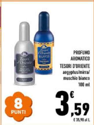 PROFUMO AROMATICO TESORI D’ORIENTE