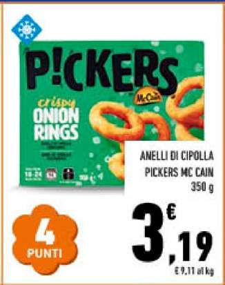 ANELLI DI CIPOLLA PICKERS MC CAIN