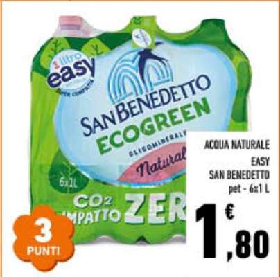 ACQUA NATURALE EASY SAN BENEDETTO