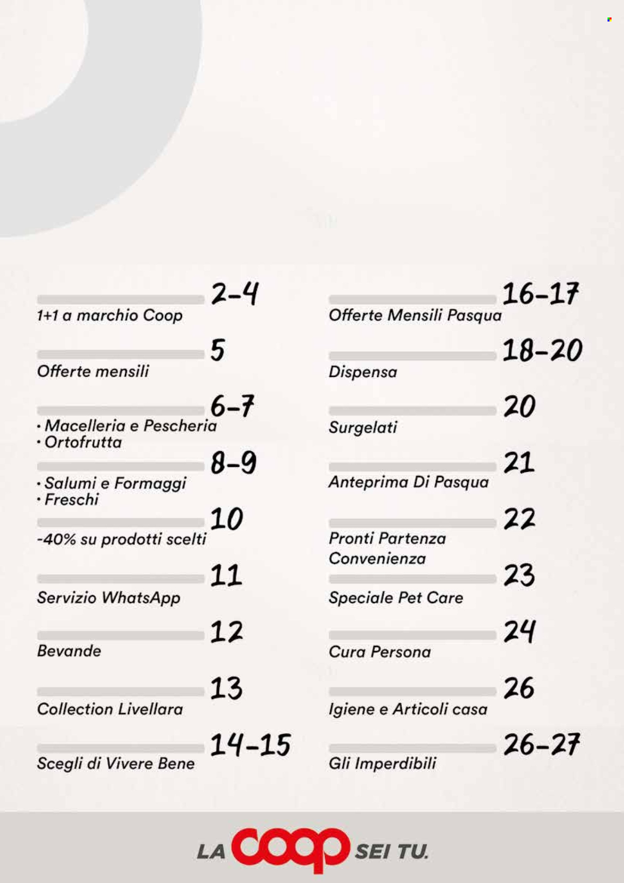 Volantino Coop - 4/3/2026 - 14/3/2026. Pagina 3