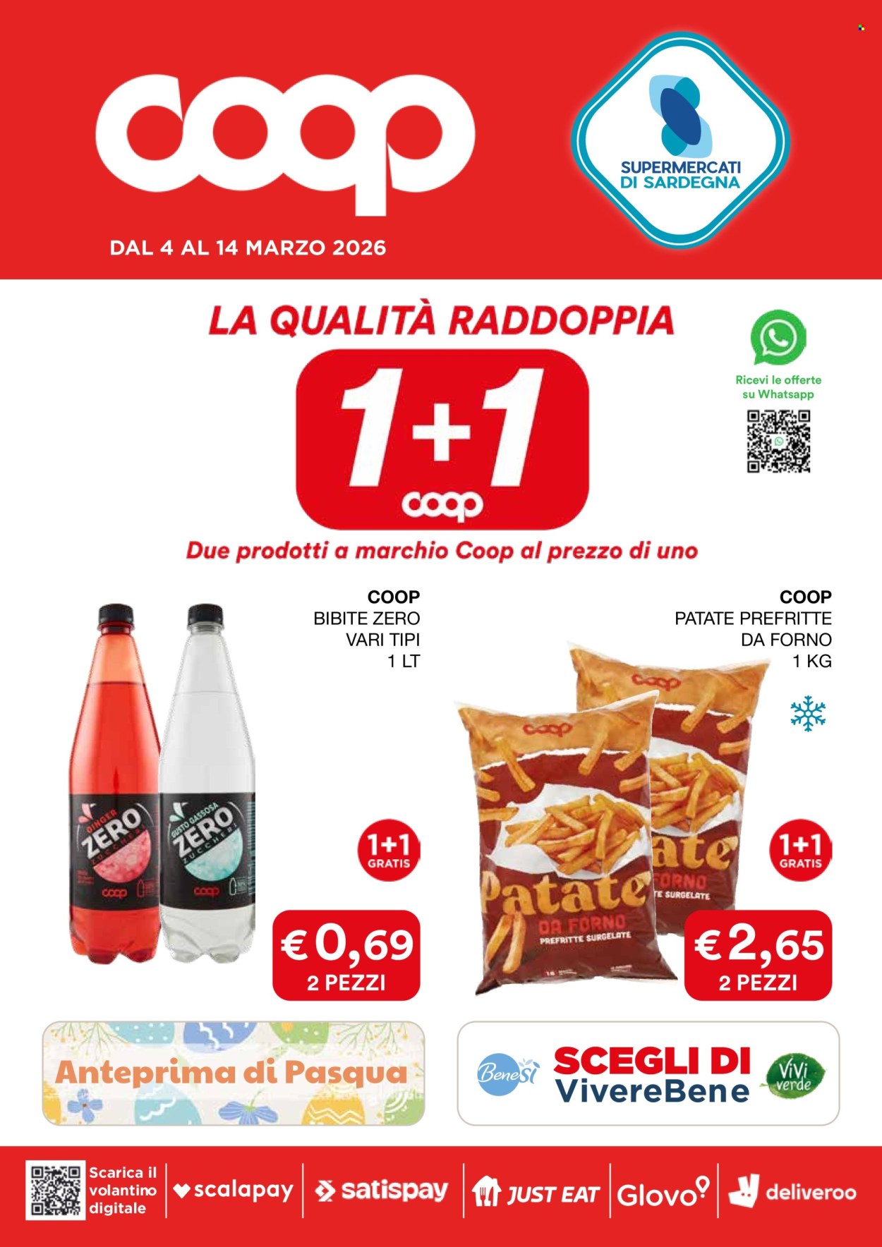 Volantino Coop - 4/3/2026 - 14/3/2026. Pagina 1