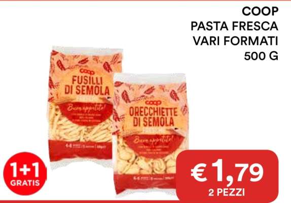 COOP Pasta Fresca Vari Formati