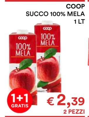 COOP SUCCO 100% MELA