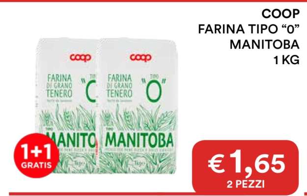 COOP FARINA TIPO “0” MANITOBA