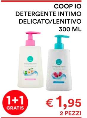COOP IO DETERGENTE INTIMO DELICATO/LENITIVO 300 ML