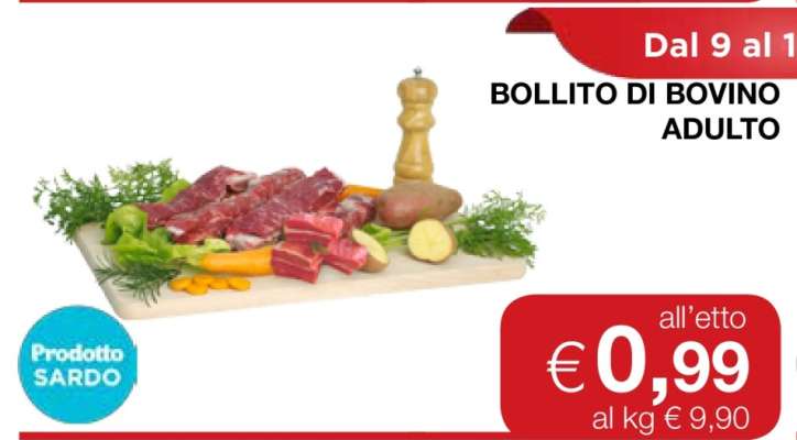 BOLLITO DI BOVINO ADULTO