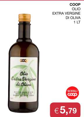 COOP OLIO EXTRA VERGINE DI OLIVA 1 LT