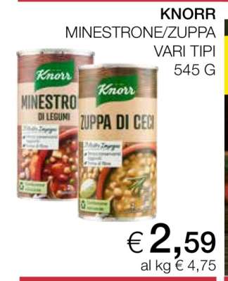 Knorr Minestrone/Zuppa