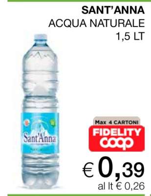 Sant'Anna ACQUA NATURALE