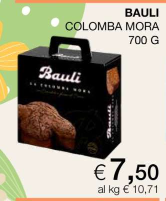 BAULI COLOMBA MORA 700 G