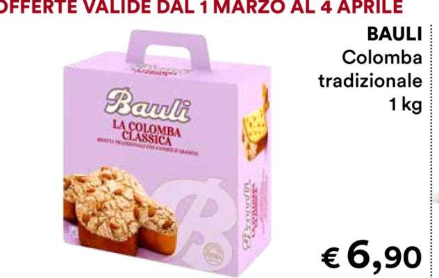 BAULI Colomba tradizionale
