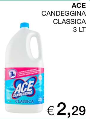 ACE CANDEGGINA CLASSICA 3 LT