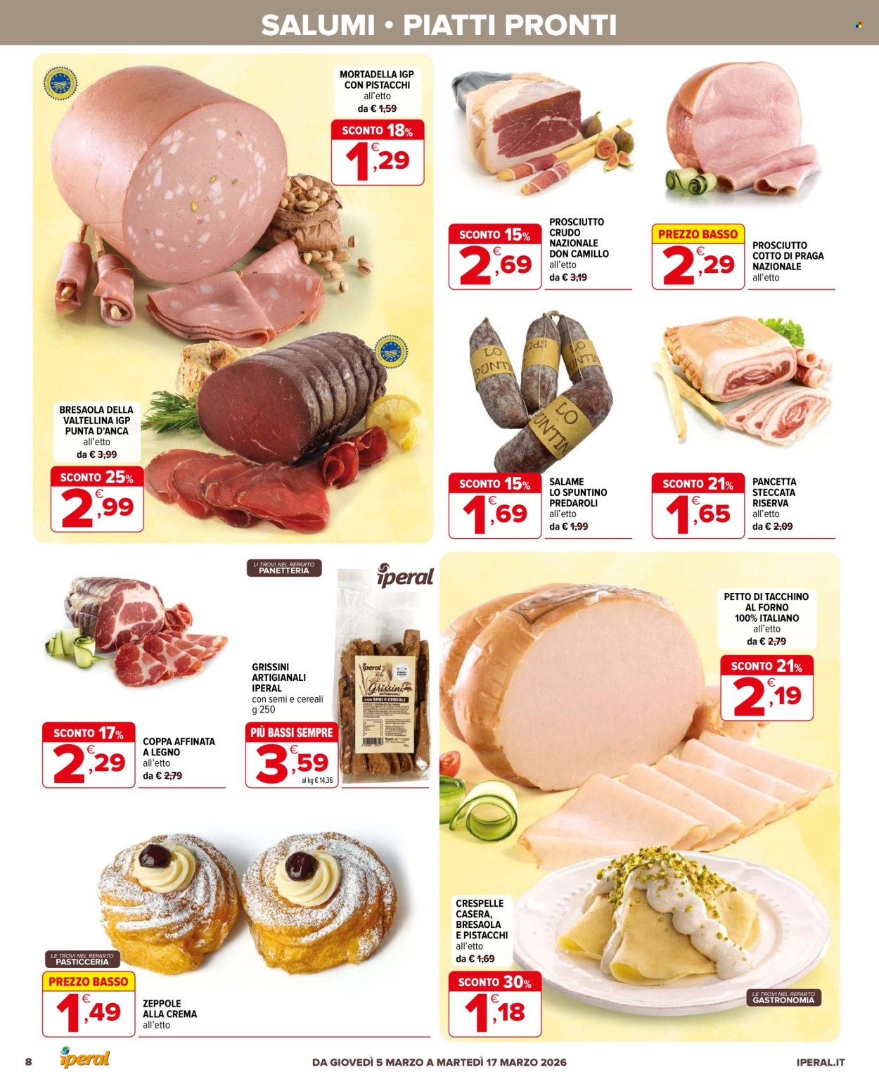 Volantino Iperal - 5/3/2026 - 17/3/2026. Pagina 8