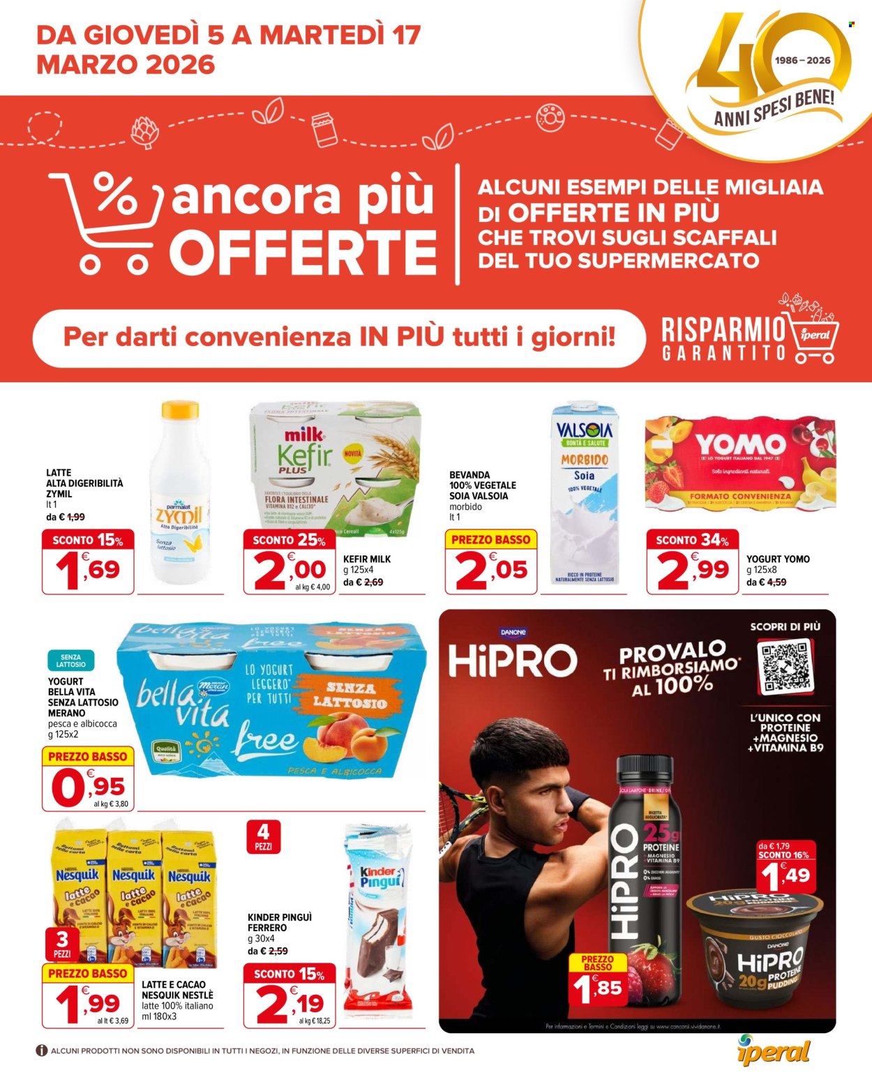 Volantino Iperal - 5/3/2026 - 17/3/2026. Pagina 1