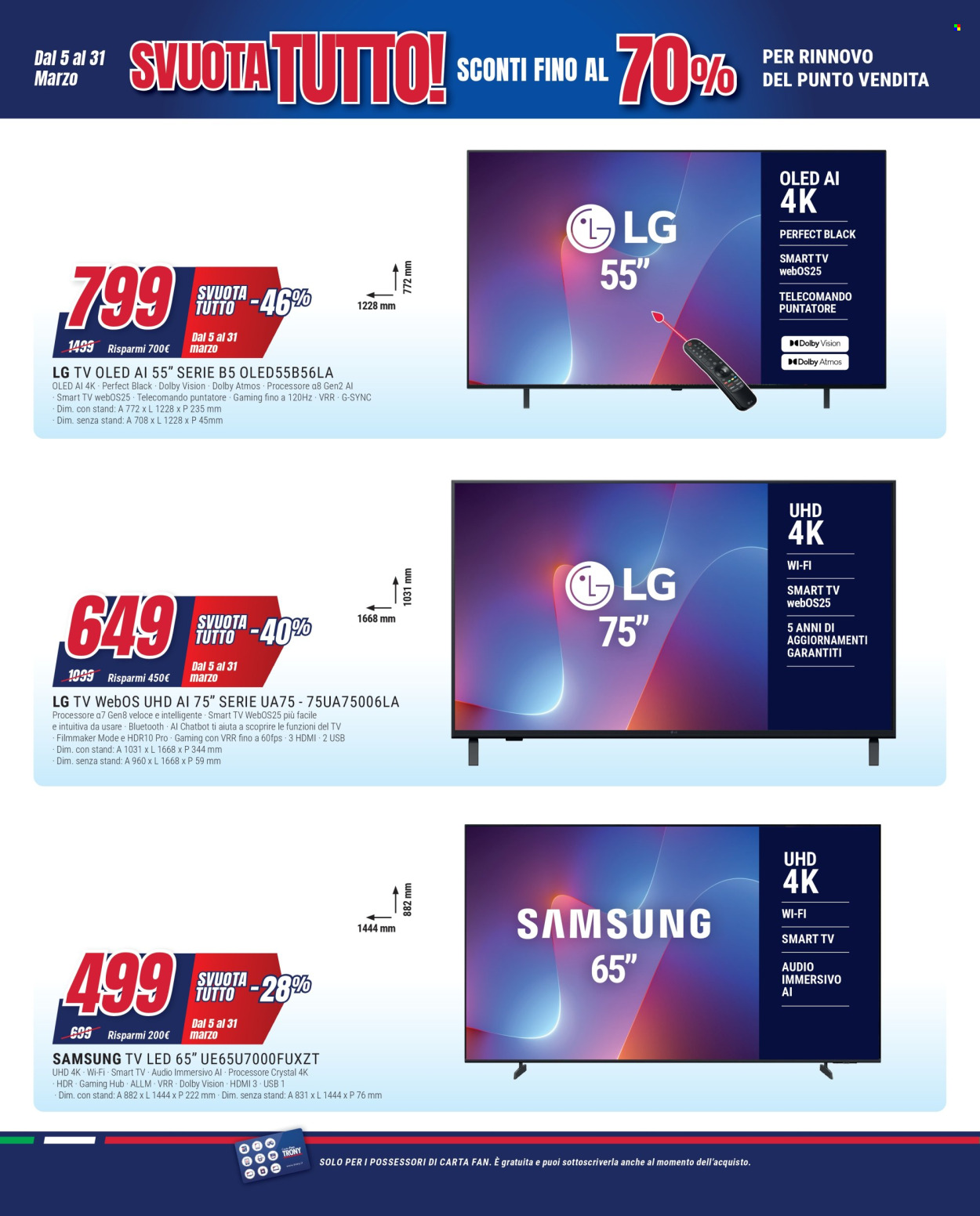 Volantino Trony - 5/3/2026 - 31/3/2026. Pagina 2