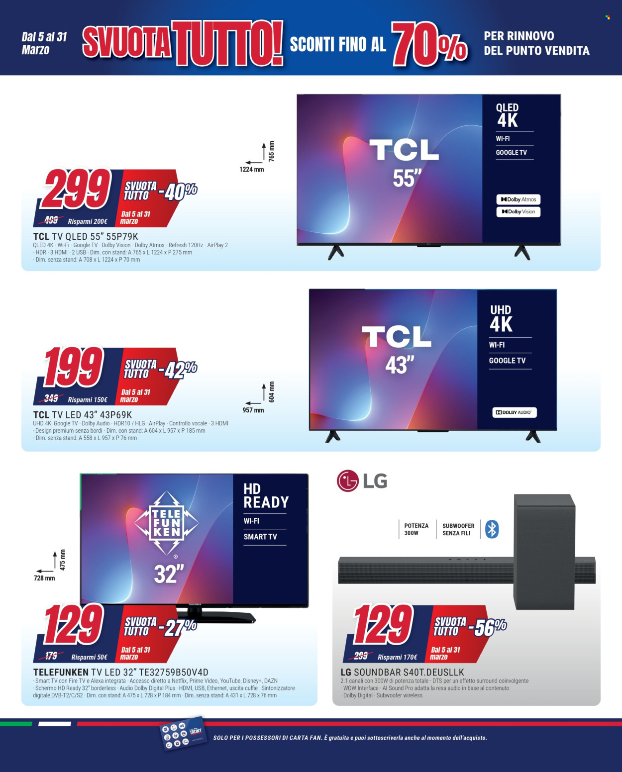 Volantino Trony - 5/3/2026 - 31/3/2026. Pagina 3