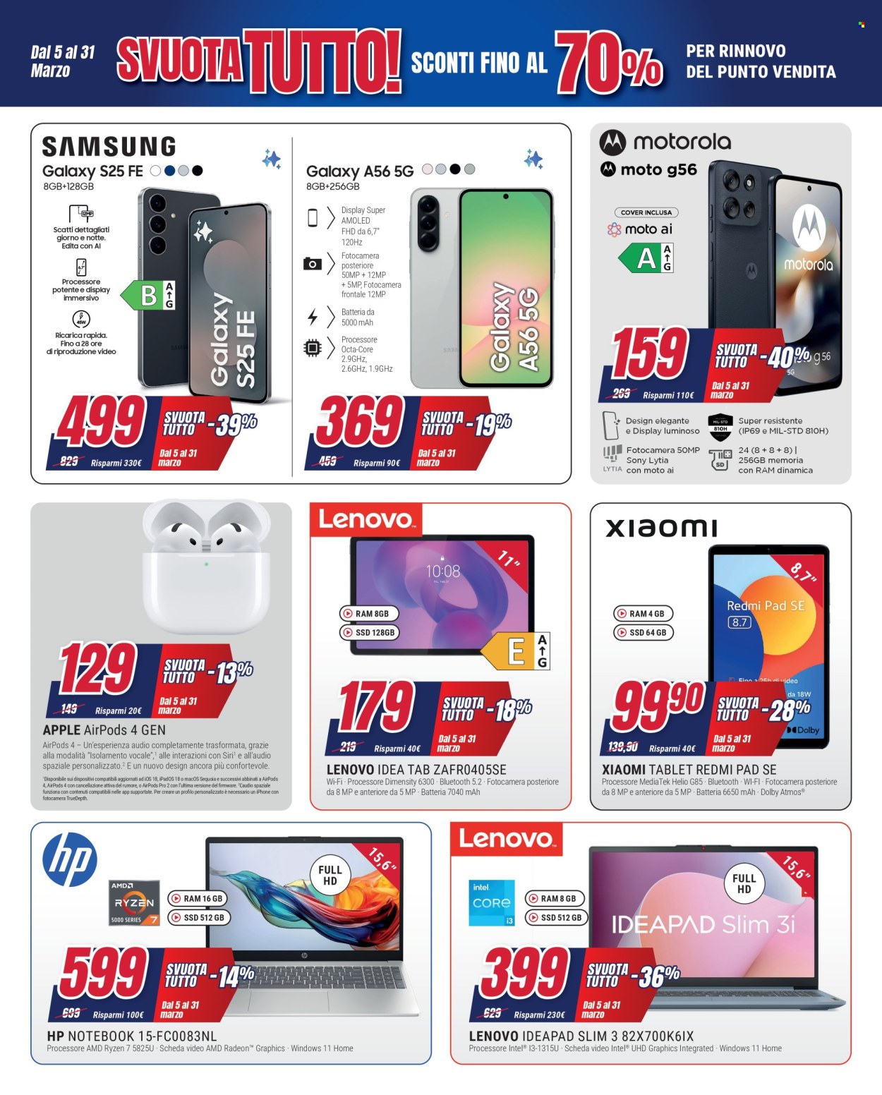 Volantino Trony - 5/3/2026 - 31/3/2026. Pagina 4