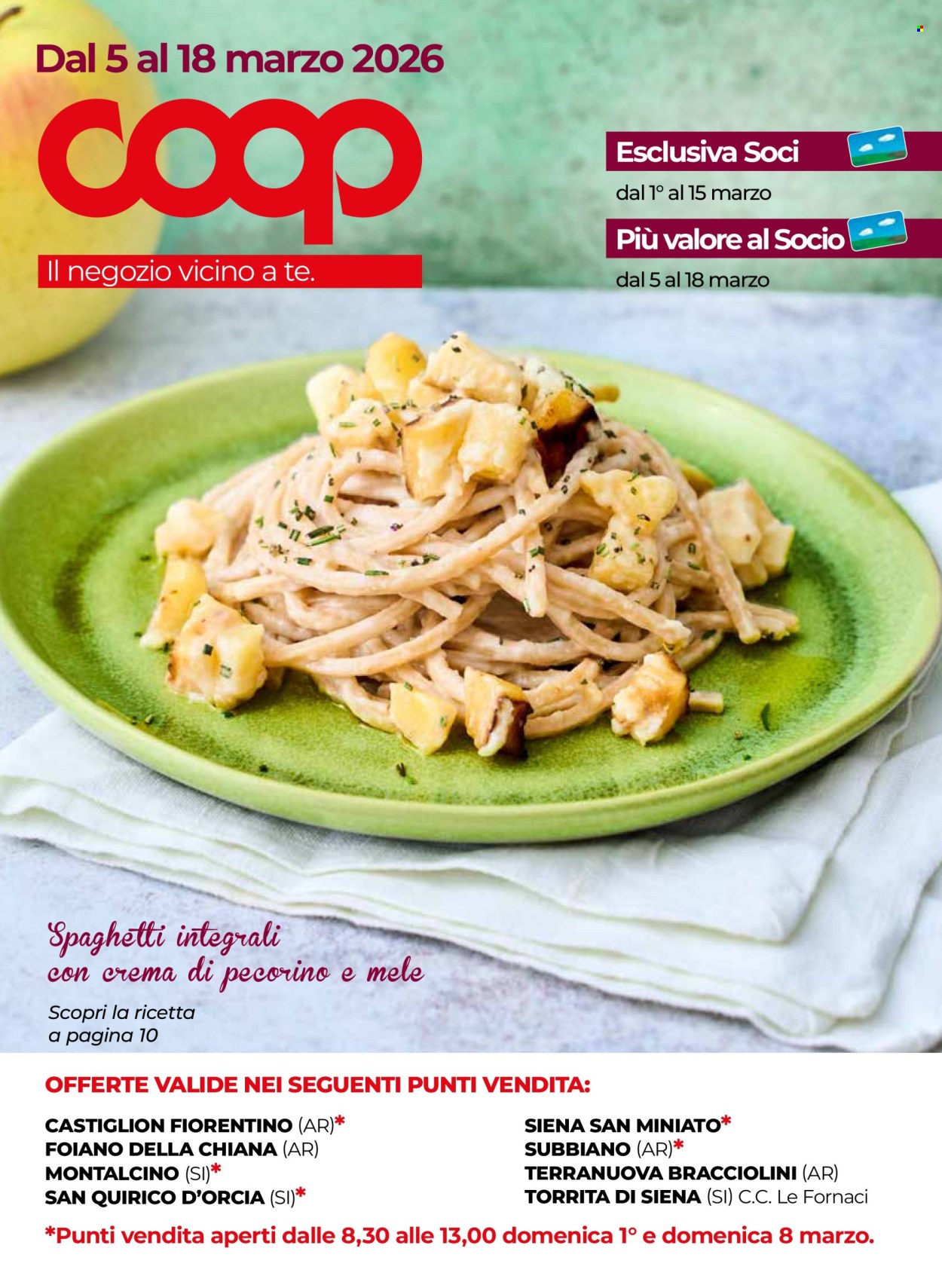 Volantino Coop - 5/3/2026 - 18/3/2026. Pagina 1